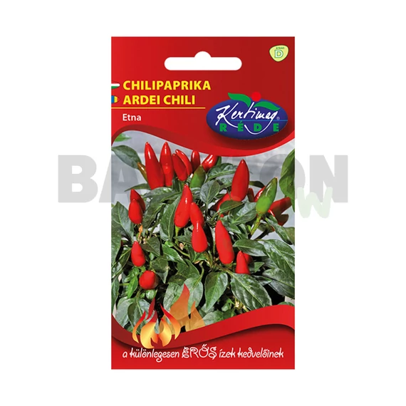 Chili paprika vetőmag Etna piros 20 db