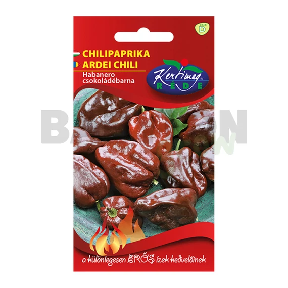 Chili paprika vetőmag Habanero csokoládébarna 20 szem