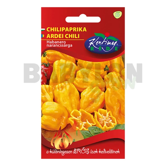 Chili paprika vetőmag Habanero narancssárga 20 db