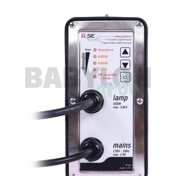 GSE digitálisan dimmelhető trafó 600W