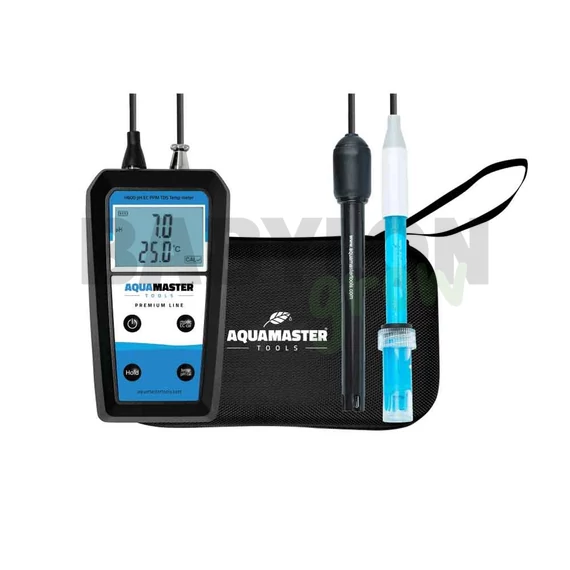Aqua Master H600 Pro folyadék pH, EC, PPM, TDS mérő (tokkal)