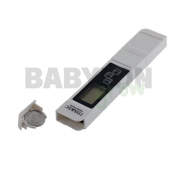 Aquatek TDS+EC digitális nagy felbontású mérő