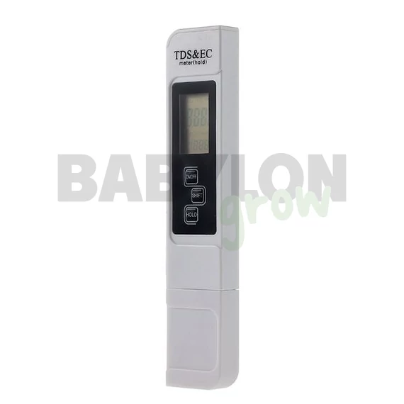 Aquatek TDS+EC digitális nagy felbontású mérő