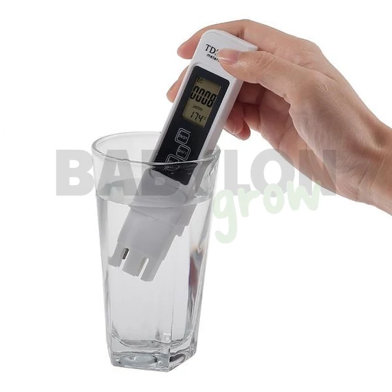 Aquatek TDS+EC digitális nagy felbontású mérő