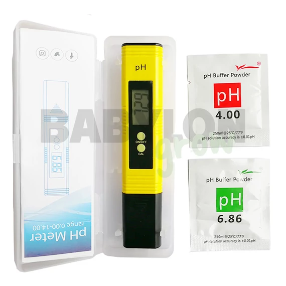 Aquatek digitális pH mérő 0.01 pontossággal (0.00-14.00)