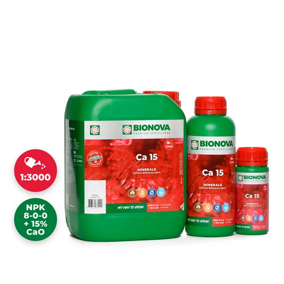 BioNova Ca 15 tápoldat 1 liter