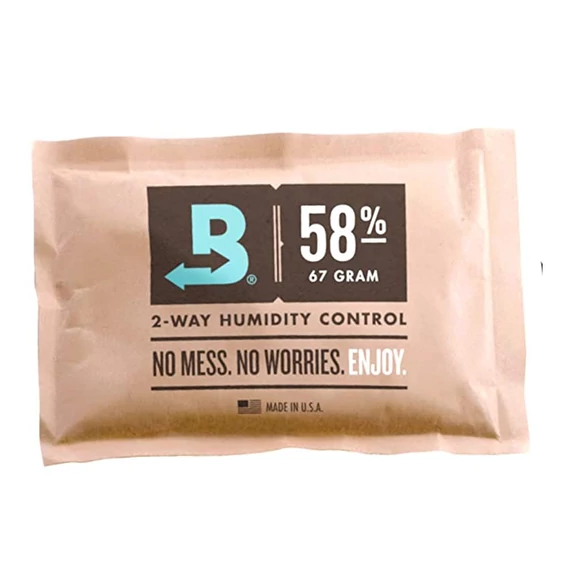 Boveda kétirányú páratartalmat biztosító csomag RH 58%, 4g, 21x21 mm