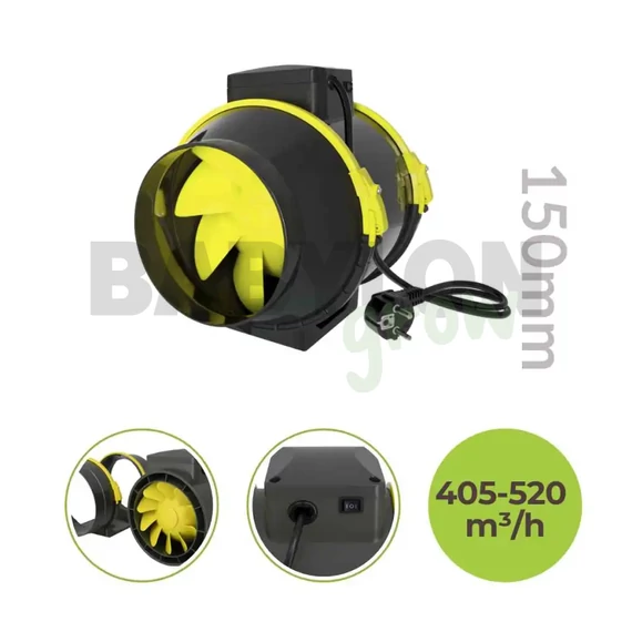 Garden Highpro 2 sebességes ventilátor (150 mm)