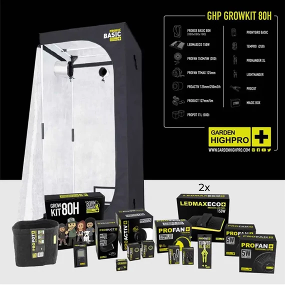 Garden Highpro Grow Box szett 300W / 120x60x180 cm