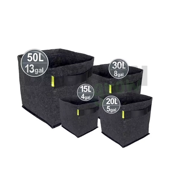 Garden Highpro szövetcserép fogantyúval (15 liter)