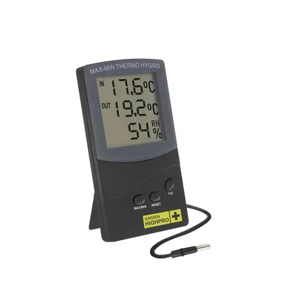 Garden Highpro thermo-higrometer digital medium páratartalommérő