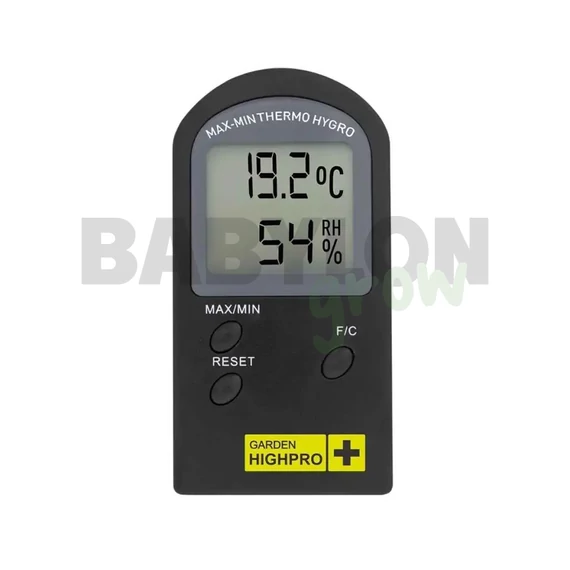 Garden Highpro thermo-higrometer digital basic páratartalom-mérő