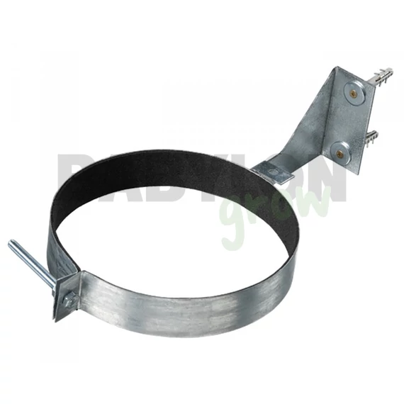 Falhoz rögzíthető csatos légtechnikai bilincs