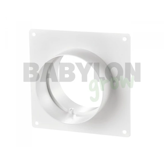 Műanyag csőtoldó és idomkapcsoló beépítőkerettel 100 mm