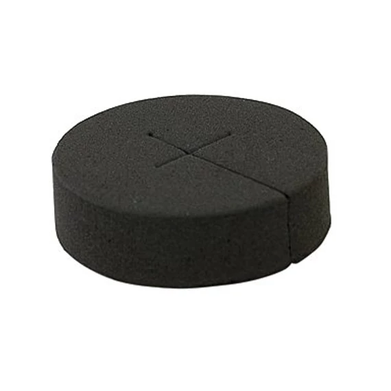 Neoprén tartókorong fekete 75 mm