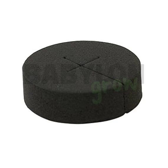 Neoprén tartókorong fekete 75 mm
