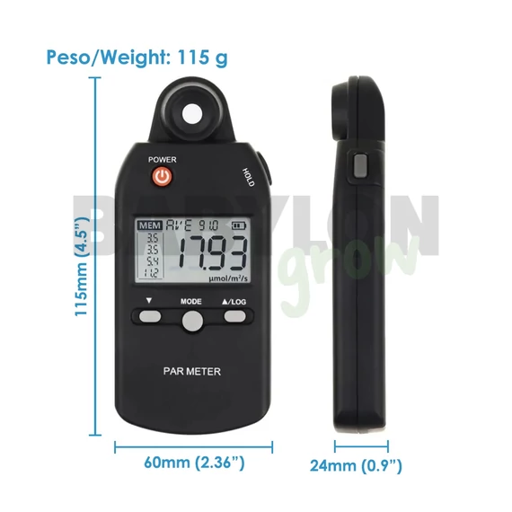 Neptune Hydroponics kompakt PAR mérő