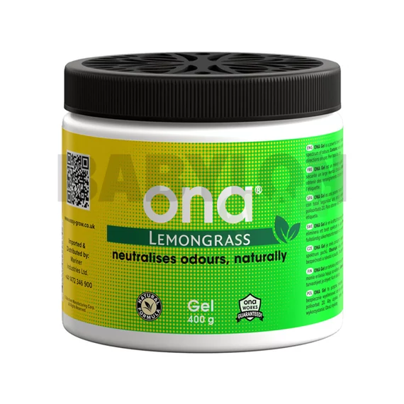 ONA Gel szagsemlegesítő zselé (Lemongrass) 1 liter