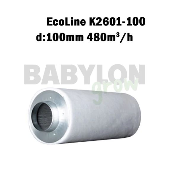Prima klima Ecoline szénszűrő K2600-100 d:100mm 360m3/h