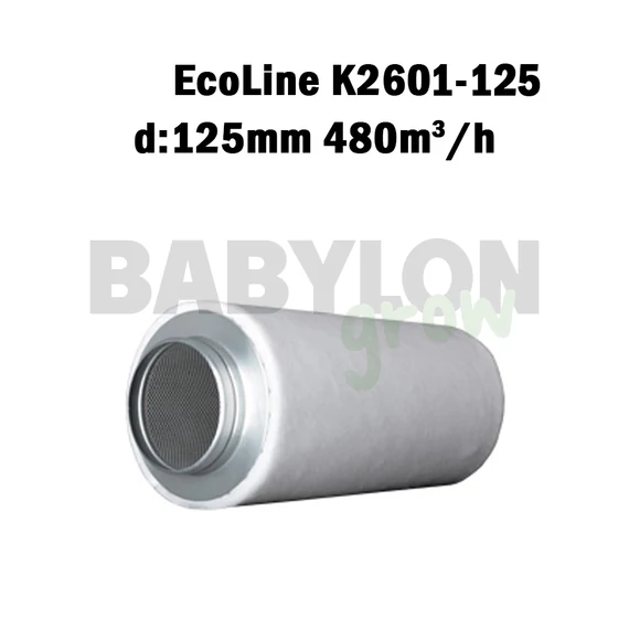 Prima klima Ecoline szénszűrő K2600-100 d:100mm 360m3/h