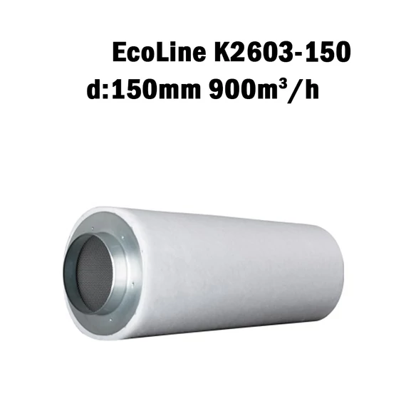 Prima klima Ecoline szénszűrő EcoLine K2600-100 d:100mm 360m3/h
