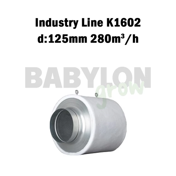 Prima klima Industry Line szénszűrő Industry Line K1603 d:125mm 460m3/h
