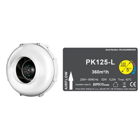 Prima klima ventilátor (1 sebességes) Prima Klima PK100-L