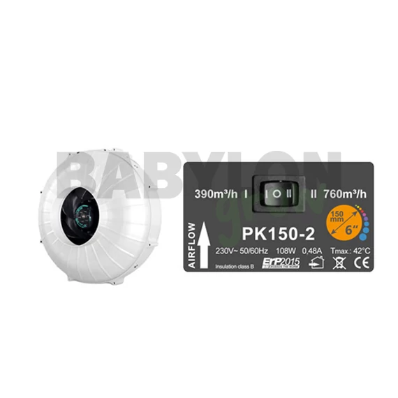 Prima klima ventilátor (2 sebességes) PK125-2