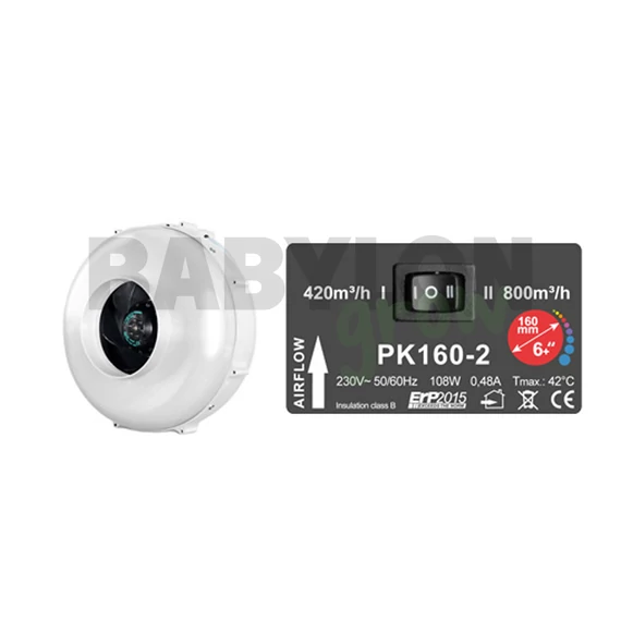 Prima klima ventilátor (2 sebességes) PK125-2