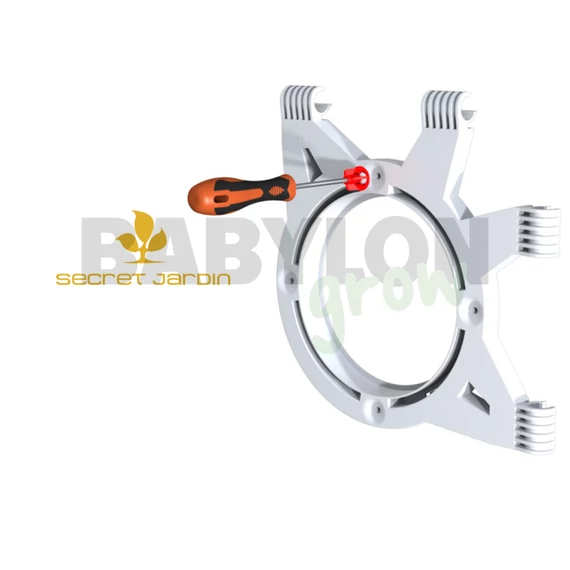 Secret Jardin DF16 cső befogókeret 16mm