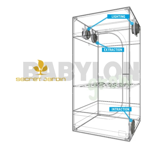 Secret Jardin DF16 cső befogókeret 16mm