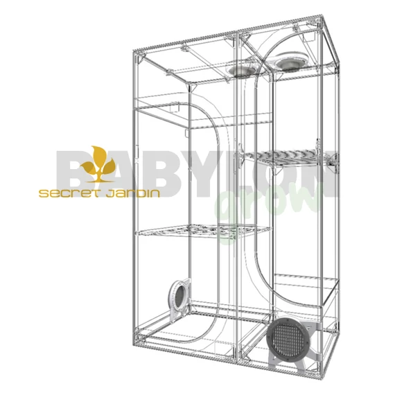 Secret Jardin L100 Lodge Grow Box 100x60x158 cm
