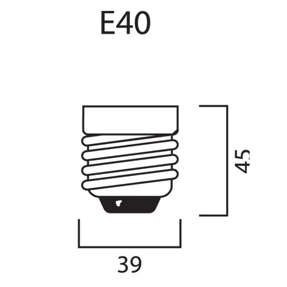 Sylvania SHP-T HPS izzó 1000W V2 E40