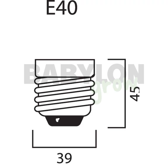 Sylvania Grolux HPS 600 W