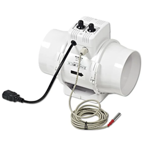 Vents TT Un csőventilátor Hőmérséklet + Dimmer kapcsoló + kábel Vents TT Un 100