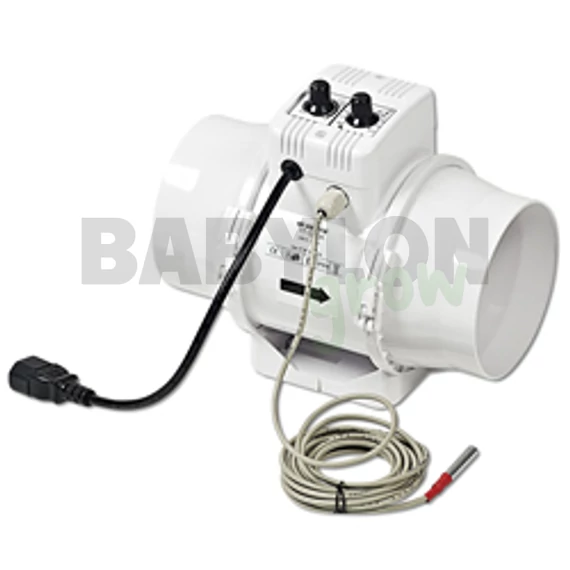 Vents TT Un csőventilátor hőmérséklet + dimmer kapcsoló + kábel 100
