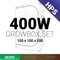 Kezdő HPS Grow Box szett 400W / 100x100x200