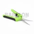 GF Trimmelő olló ívelt aszögletes zöld 16,5 cm