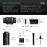 AC Infinity PRO légszűrő rendszer AI+WiFi 150 mm